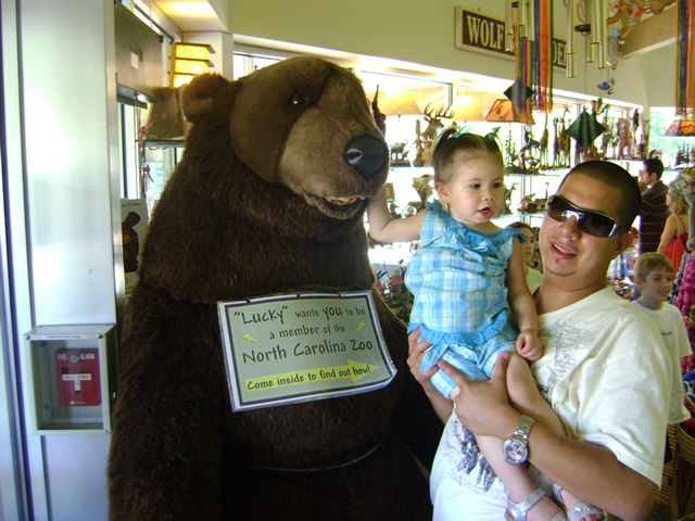 At the Zoo with Daddy!